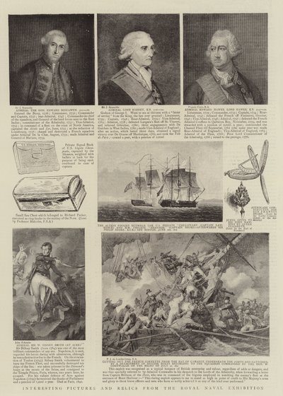 Interesting Pictures and Relics from the Royal Naval Exhibition by Joshua Reynolds